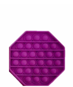 Fashion Octagoon Color Stress Reliever Toy MS-02PP PURPLE